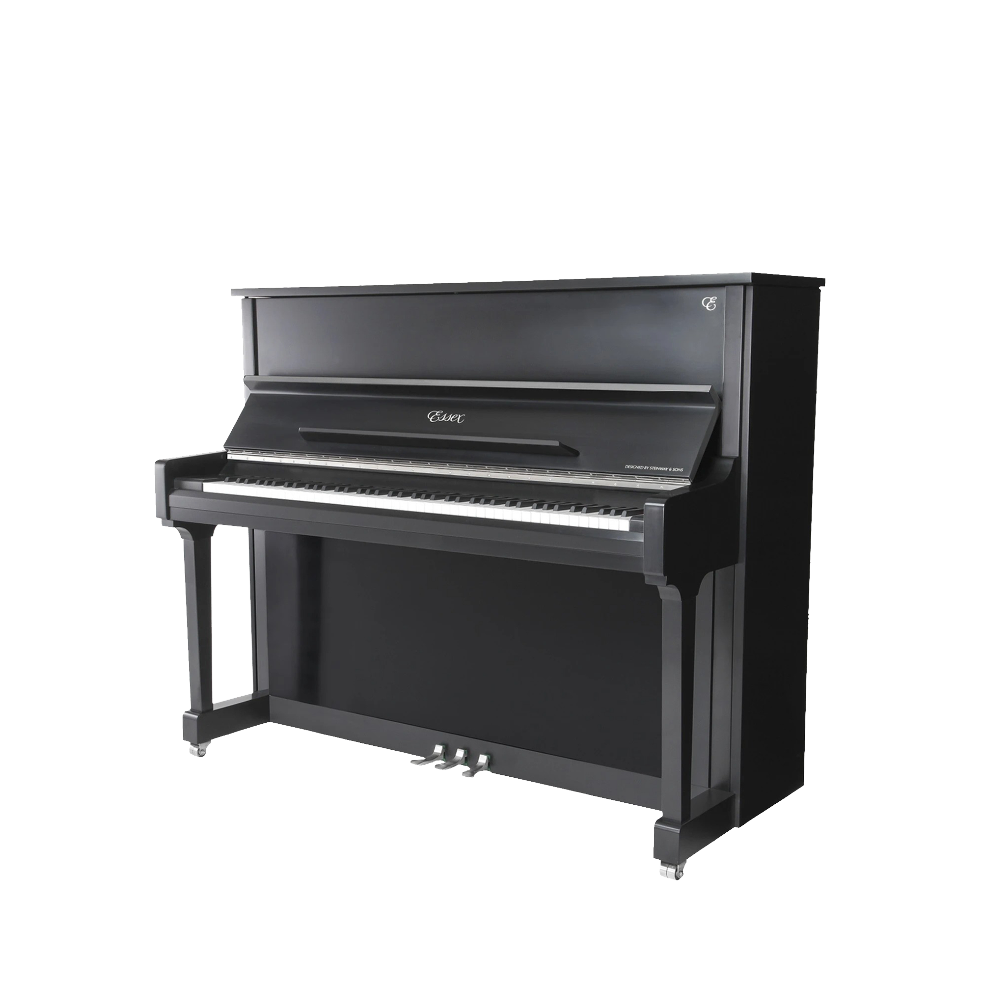 ESSEX UPRIGHT EUP123EK - Classic Studio Brushed Nickel