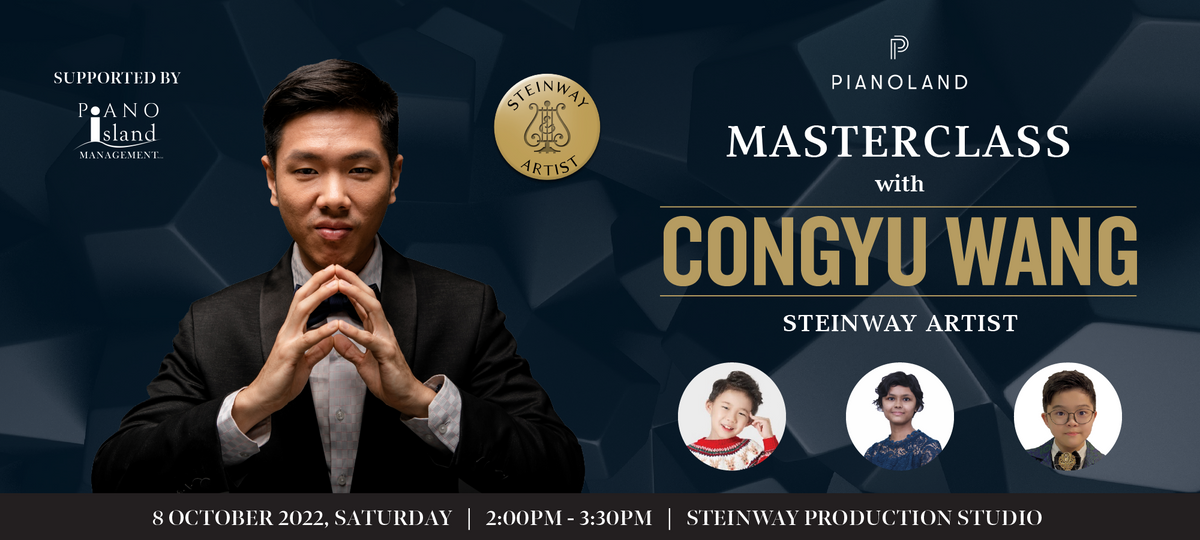 Masterclass with Steinway Artist Congyu Wang