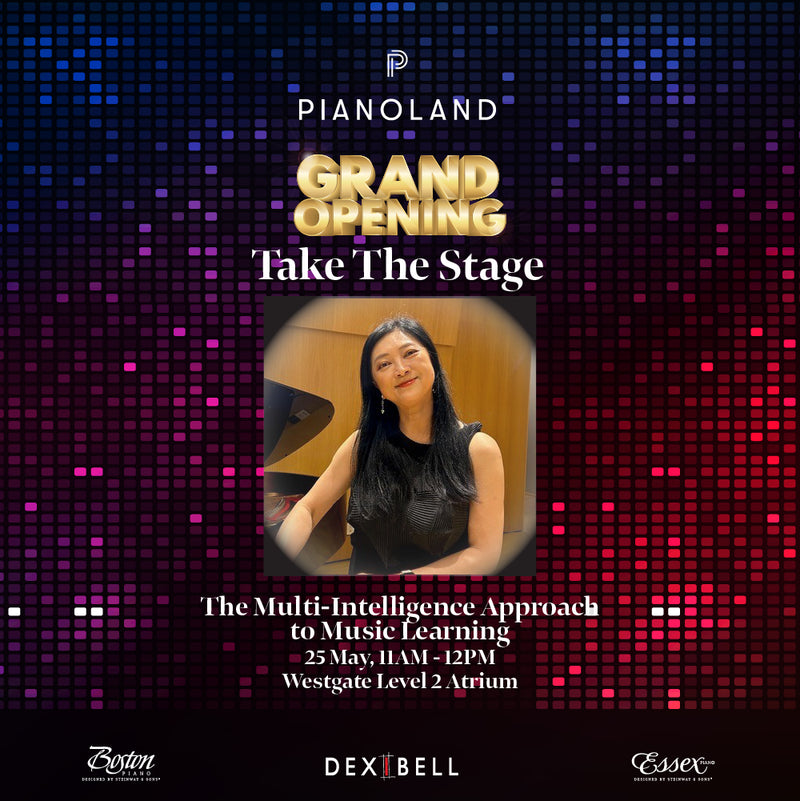 The Multi-Intelligence Approach to Music Learning Workshop by Alice Yap - 25 MAY 2024, 11AM-12PM