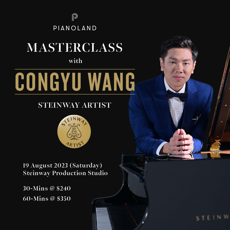 Private Masterclass with Wang Congyu (30-min) - 19 Aug 2023, Saturday