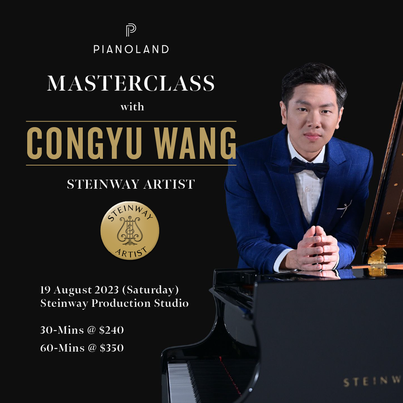 Private Masterclass with Wang Congyu (60-min) - 19 Aug 2023, Saturday