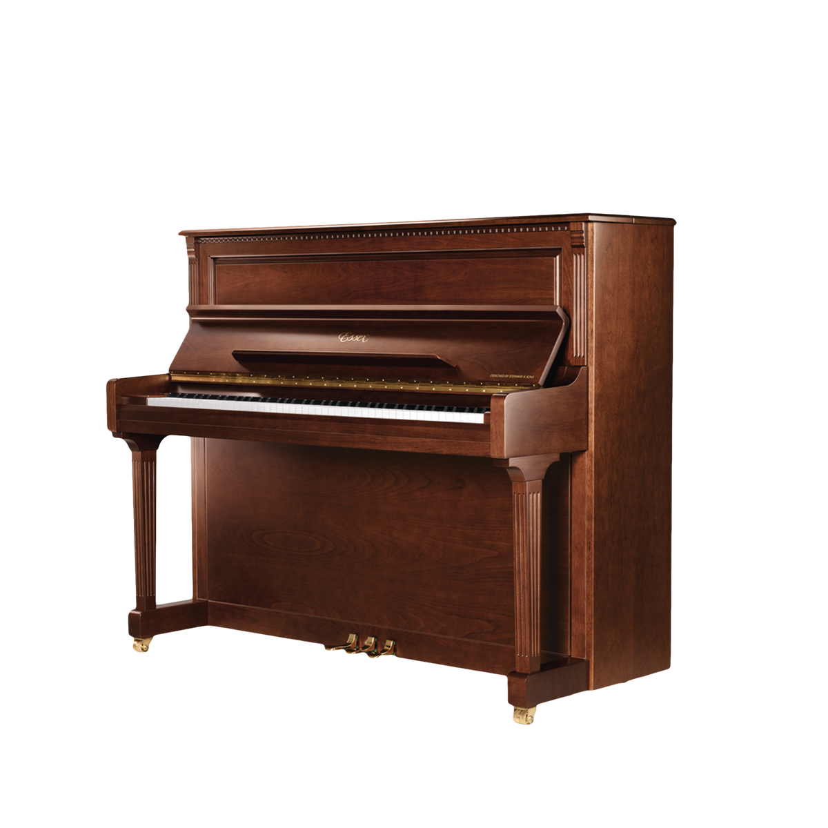 ESSEX UPRIGHT EUP123FL WALNUT - Empire Studio