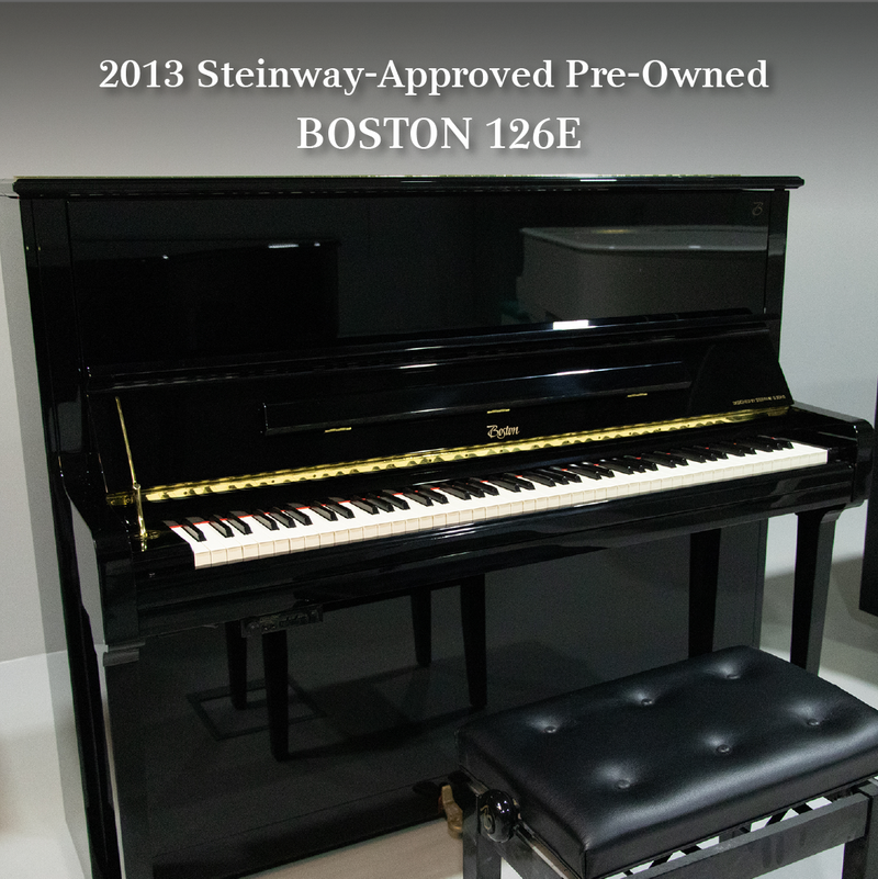 PRE-OWNED BOSTON UPRIGHT UP126E SN:175966 - Performance Edition